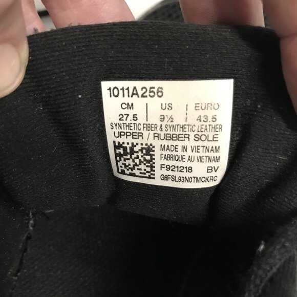 ASICS Black Gel-Contend 5 Mens Running Sneakers Size 9.5/43.5  1011A256 - Picture 4 of 11